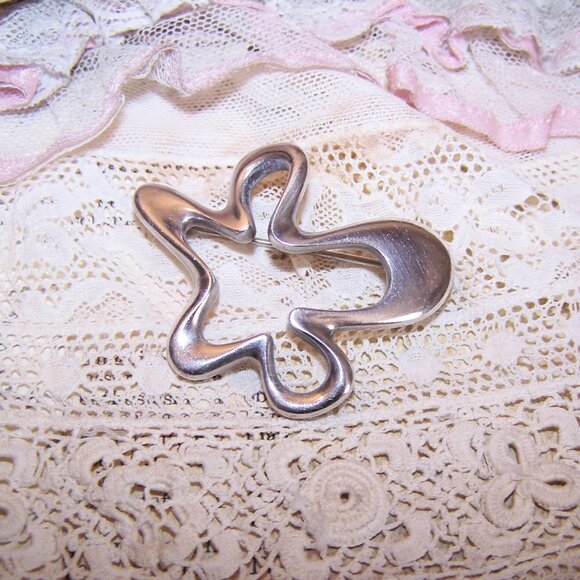 Henning Koppel for Sterling Silver Pin Brooch - Splash...